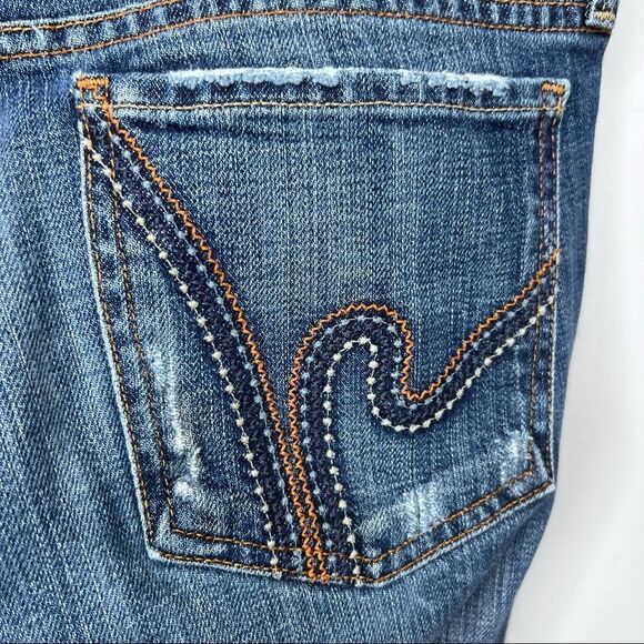 Citizens Of Humanity Ric Rac 108 Stretch Low Waist Bootcut Jeans Denim - Picture 7 of 14